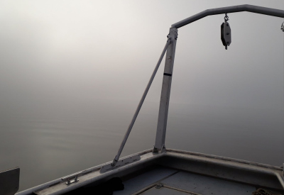 The excursions do not always take place in sunshine - like this foggy trip in February. (©Max Planck Institute for Marine Microbiology, J. Graf) The excursions do not always take place in sunshine - like this foggy trip in February. (©Max Planck Institute for Marine Microbiology, J. Graf)